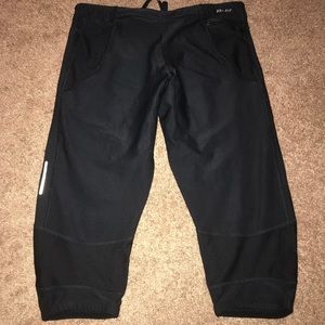 Black nike running leggings